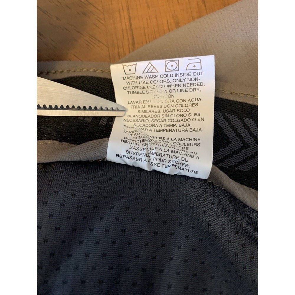 Wrangler Outdoor Summer Hiking Pants 36x29.5 Men's Tan Stretch Cargo Care 307 - Picture 7 of 16